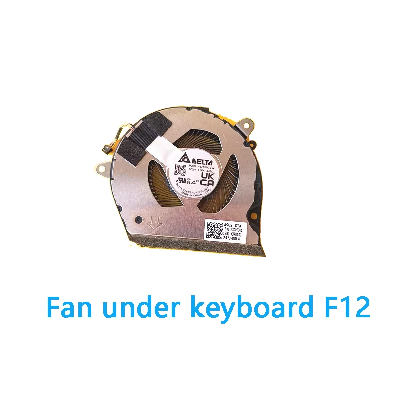 New Original LAPTOP CPU GPU Cooling Fan For ASUS Zenbook Duo UX8406C UX8406CA 2024 New Original LAPTOP CPU GPU Cooling Fan For ASUS Zenbook Duo UX8406C UX8406CA 2024