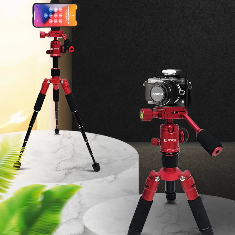 Telescope/DSLR SLR Camera Photography Tripod Portable Mobile live streaming stand 360 Degree Pan Tilt 1/4 thread Travel Stand
Telescope/DSLR SLR Camera Photography Tripod Portable Mobile live streaming stand 360 Degree Pan Tilt 1/4 thread Travel Stand