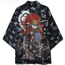 Japanese Style Cat Samurai Kimono Streetwear Men Women Cardigan Japan Harajuku Anime Robe Anime Clothes 2020 Summer
Japanese Style Cat Samurai Kimono Streetwear Men Women Cardigan Japan Harajuku Anime Robe Anime Clothes 2020 Summer