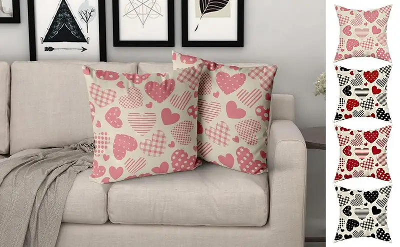 Valentines Day Pillow Covers Decorative Pillowcase Love Cushion Cover Happy Valentines Pillow Protector Bedroom Decor Accessory
Valentines Day Pillow Covers Decorative Pillowcase Love Cushion Cover Happy Valentines Pillow Protector Bedroom Decor Accessory