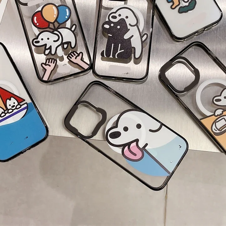 MagSafe Dog Transparent Acrylic Phone Case Cover for IPhone 11 12 13 14 15 Pro Max Case for IPhone 15 Pro Max
MagSafe Dog Transparent Acrylic Phone Case Cover for IPhone 11 12 13 14 15 Pro Max Case for IPhone 15 Pro Max