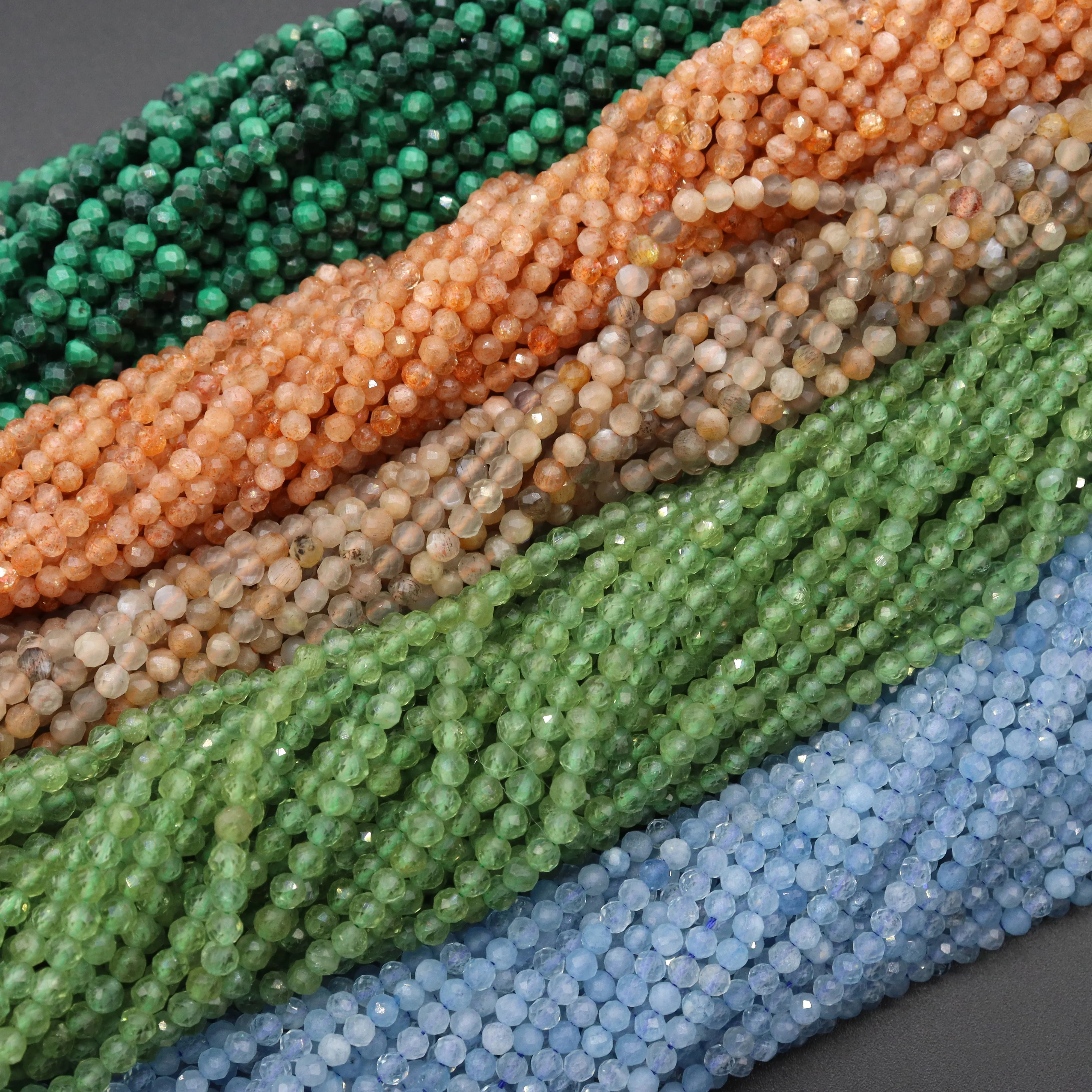Natural Stone 2mm Round Loose Beads Colored Moonstone Olivine Malachite Blue Gem For Jewelry Making DIY Bracelet Necklace 15''
Natural Stone 2mm Round Loose Beads Colored Moonstone Olivine Malachite Blue Gem For Jewelry Making DIY Bracelet Necklace 15''