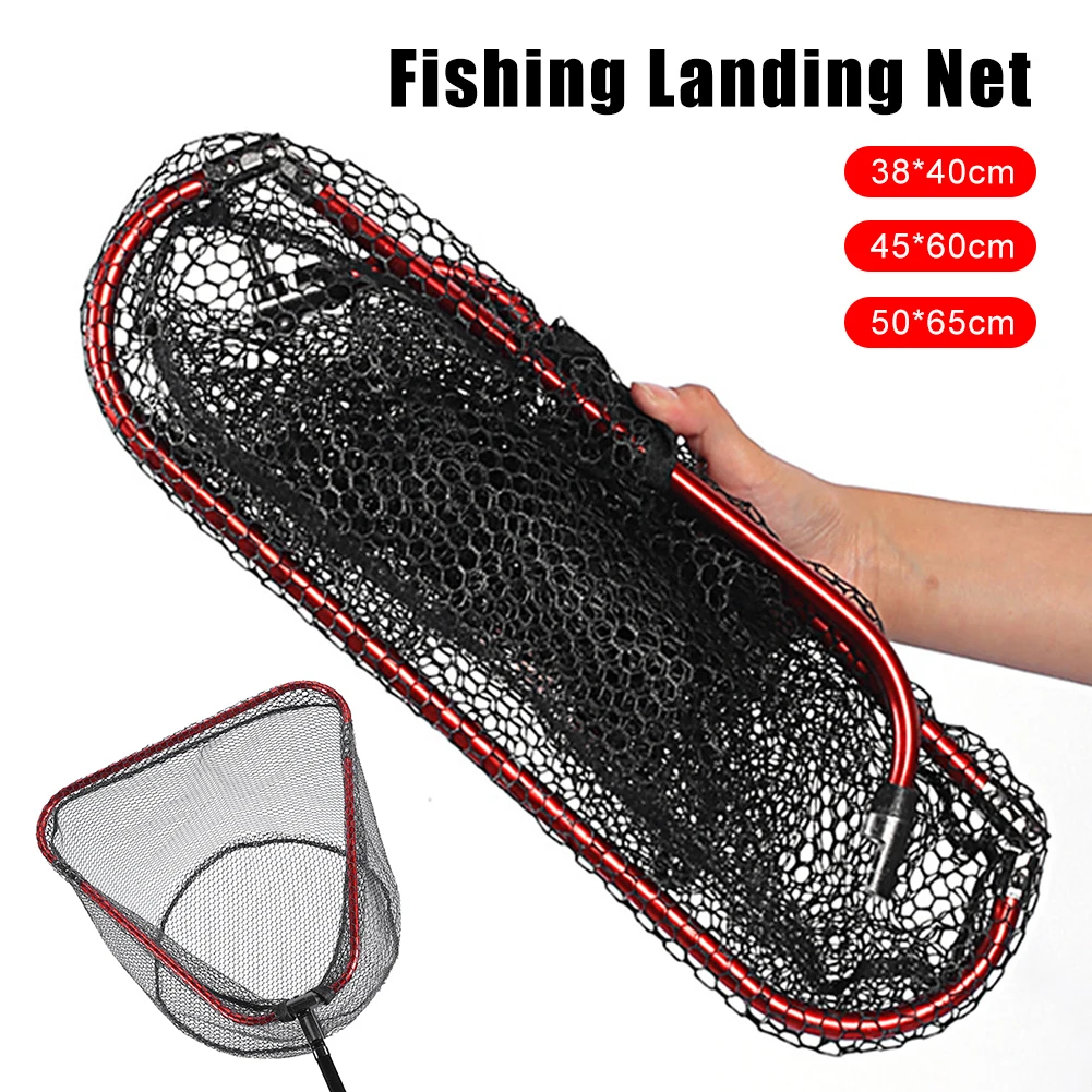 Portable Fishing Landing Net Aluminum Alloy 40/60/65cm Depth Collapsible Net Outdoor Fishing Net Accessories Handle Not Included
Portable Fishing Landing Net Aluminum Alloy 40/60/65cm Depth Collapsible Net Outdoor Fishing Net Accessories Handle Not Included