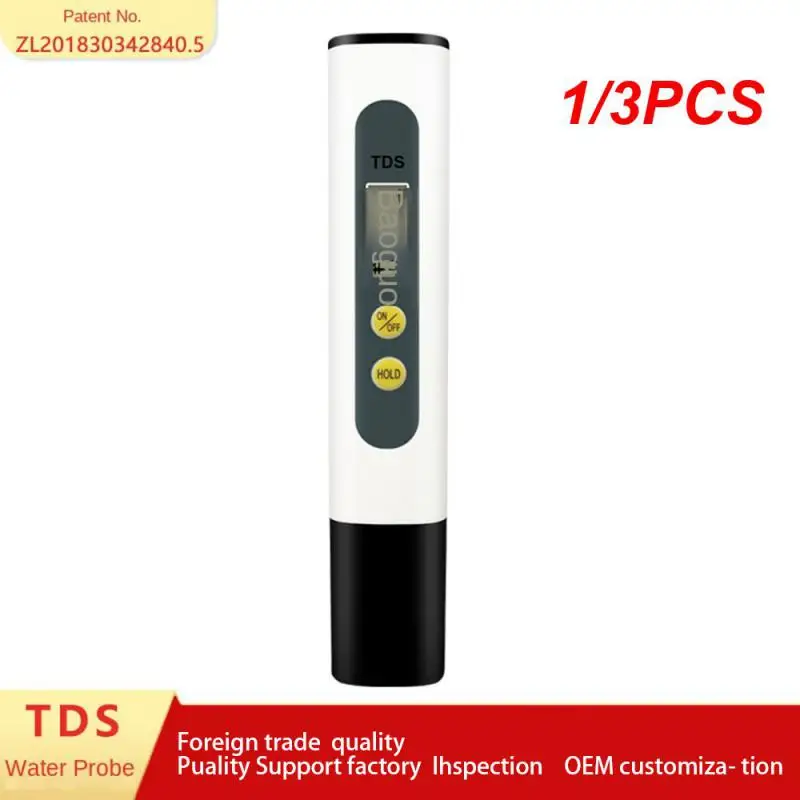 1/3PCS Meter Digital Water Tester 0-9990ppm Drinking Water Quality Analyzer Monitor Filter Rapid Test Aquarium Hydroponics Pools
1/3PCS Meter Digital Water Tester 0-9990ppm Drinking Water Quality Analyzer Monitor Filter Rapid Test Aquarium Hydroponics Pools