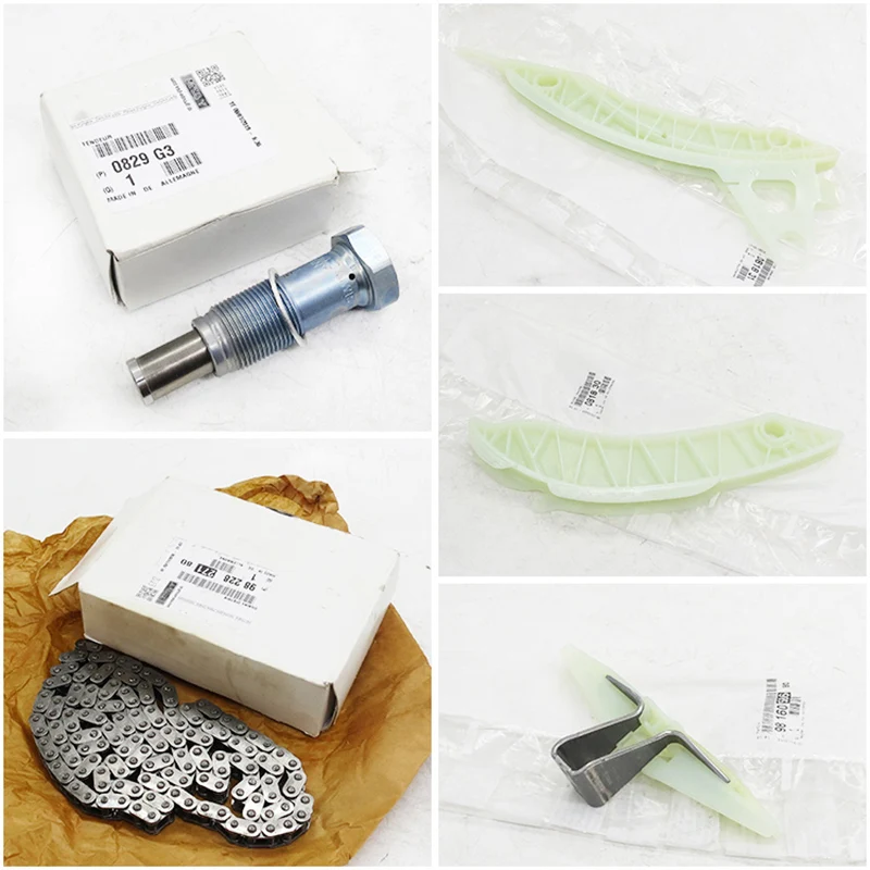 0829G3 9816058680 081830 081831 9822827180 Timing Chain Suit Repair Kit for Peugeot 3008 508 Citroen C4L DS5 1.6T 
0829G3 9816058680 081830 081831 9822827180 Timing Chain Suit Repair Kit for Peugeot 3008 508 Citroen C4L DS5 1.6T