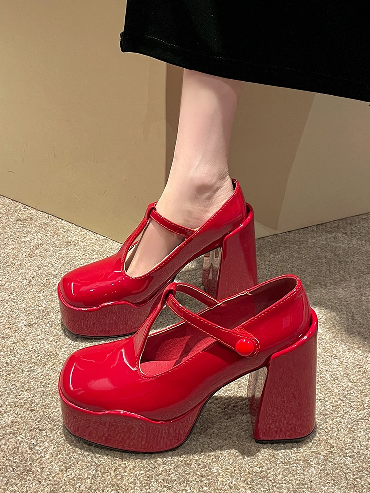 Lolita Shoes Round Toe 2023 Sandals Ladies Basketball Platform Casual Heels Branded Pumps Mary Jane Latest African Retro Comfort
Lolita Shoes Round Toe 2023 Sandals Ladies Basketball Platform Casual Heels Branded Pumps Mary Jane Latest African Retro Comfort