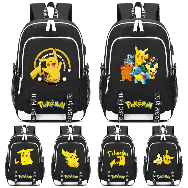 Anime Pokemon Pikachu 3D Print Backpacks Students Cartoon School Bags Kids Bookbags Unisex Bagpack Children Gifts Mochilas
Anime Pokemon Pikachu 3D Print Backpacks Students Cartoon School Bags Kids Bookbags Unisex Bagpack Children Gifts Mochilas