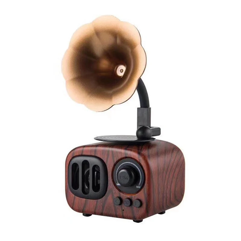 Wireless Bluetooth Speaker EUR And US Retro Design Imitation Of Log Appearance Card Insertion USB Flash Drive Retro Audio System
Wireless Bluetooth Speaker EUR And US Retro Design Imitation Of Log Appearance Card Insertion USB Flash Drive Retro Audio System