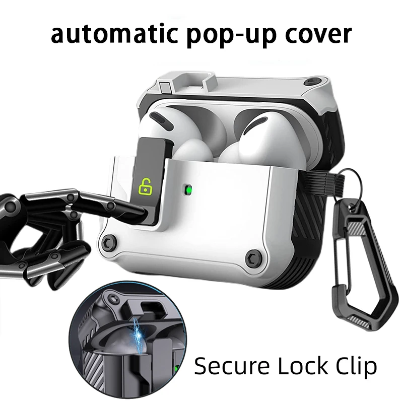 Magnetic Attraction Airpods 1 and 2 3 Pro Earphone Case Automatic Pop-up Cover Apple Iphone Wireless Protective New Cool Gifts
Magnetic Attraction Airpods 1 and 2 3 Pro Earphone Case Automatic Pop-up Cover Apple Iphone Wireless Protective New Cool Gifts