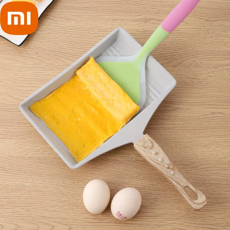 Xiaomi Tamagoyaki Japanese Omelette Egg Pan Nonstick Retangle Frying Pan with Anti Scalding Handle Pancake Maker Pot Cookware
Xiaomi Tamagoyaki Japanese Omelette Egg Pan Nonstick Retangle Frying Pan with Anti Scalding Handle Pancake Maker Pot Cookware