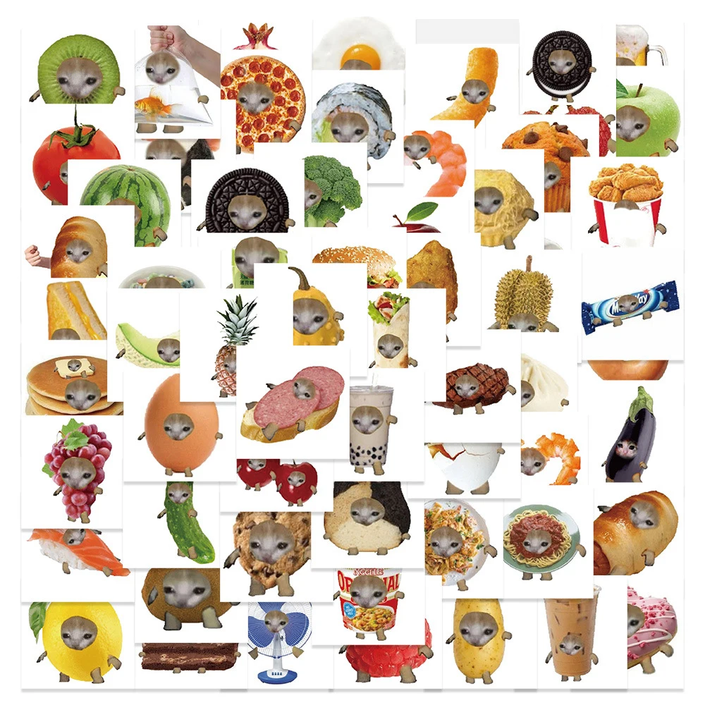 10/30/69pcs Funny Meme Cat And Food Kawaii Stickers Cute Cartoon Decals Laptop Phone Scrapbook Suitcase Decoration Sticker Toy
10/30/69pcs Funny Meme Cat And Food Kawaii Stickers Cute Cartoon Decals Laptop Phone Scrapbook Suitcase Decoration Sticker Toy