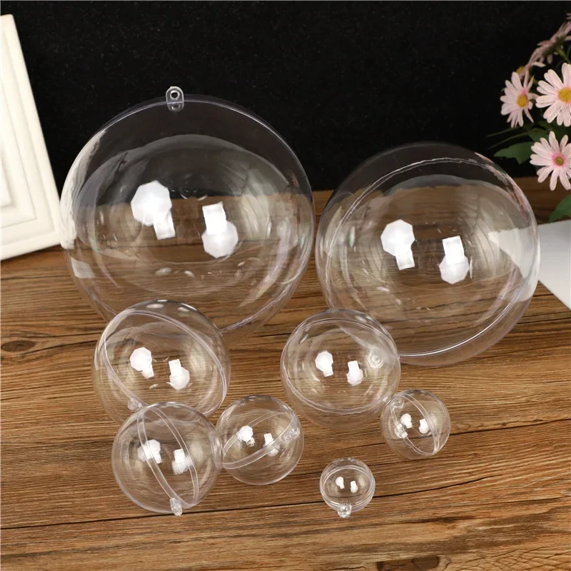 Transparent Plastic Fillable Bauble for Christmas, Xmas Tree Hanging Ornaments, Home Decoration, Wedding Party Gift Box, 3-9cm
Transparent Plastic Fillable Bauble for Christmas, Xmas Tree Hanging Ornaments, Home Decoration, Wedding Party Gift Box, 3-9cm