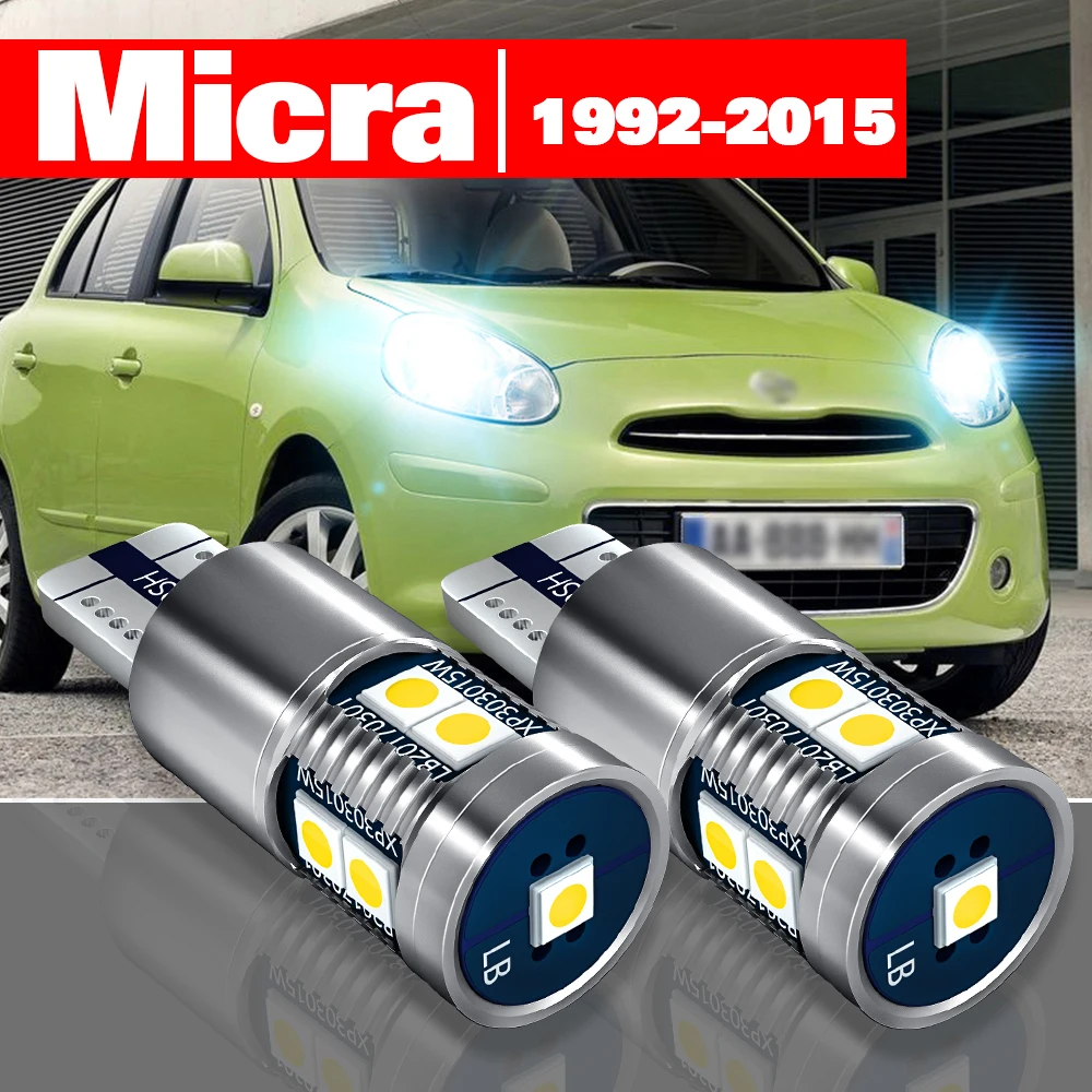For Nissan Micra 1992-2015 Accessories 2pcs LED Parking Light Clearance Lamp 2005 2006 2007 2008 2009 2010 2011 2012 2013 2014
For Nissan Micra 1992-2015 Accessories 2pcs LED Parking Light Clearance Lamp 2005 2006 2007 2008 2009 2010 2011 2012 2013 2014