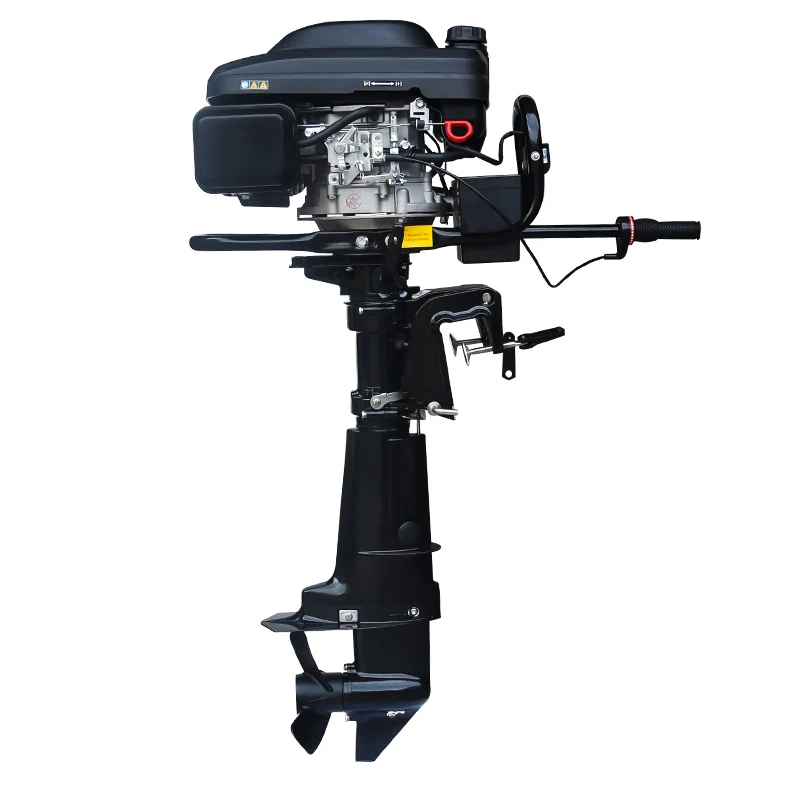 

Zongshen ship mounted gasoline powered outboard engine, four stroke marine thruster, fishing boat propeller, stern engine motor