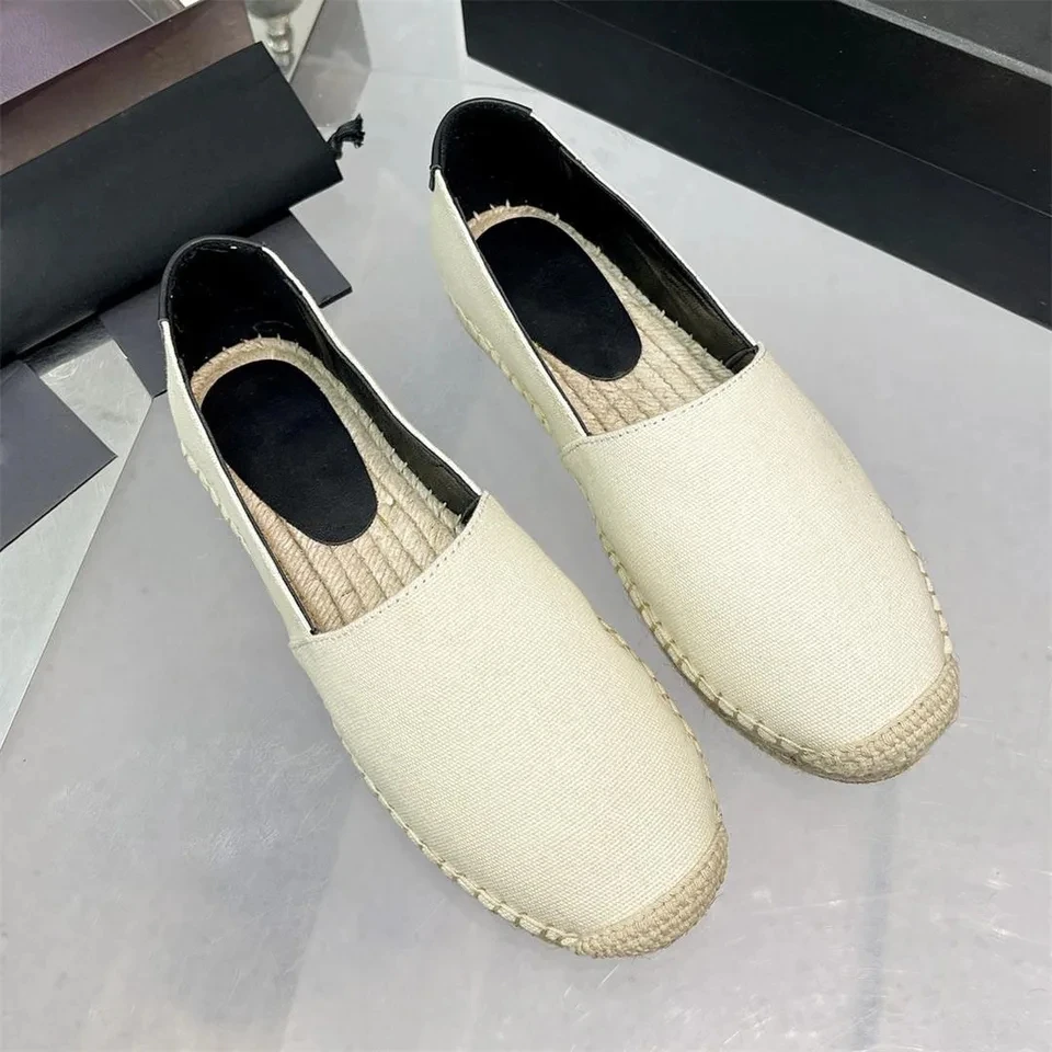 

2024 New Spring Autumn Flats Fashion Round Toe Women Shoes Casual Espadrilles Concise Shoes Women Chaussure Femme Size 35-41 Hot