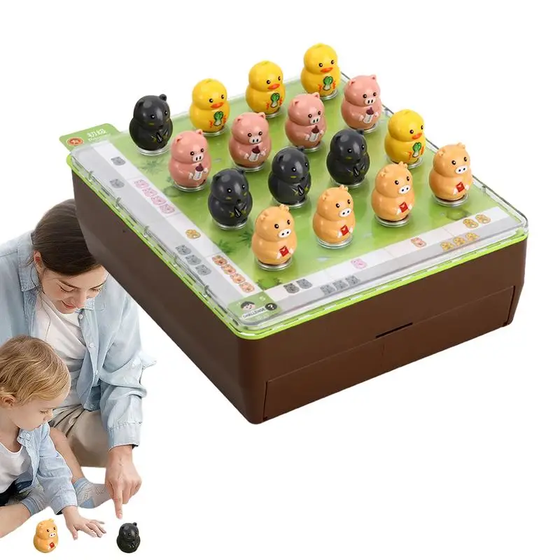 Magnetic Animal Phalanx square Chess advanced logical thinking training game puzzle board game kids toys Magnetic Chess Board
Magnetic Animal Phalanx square Chess advanced logical thinking training game puzzle board game kids toys Magnetic Chess Board
