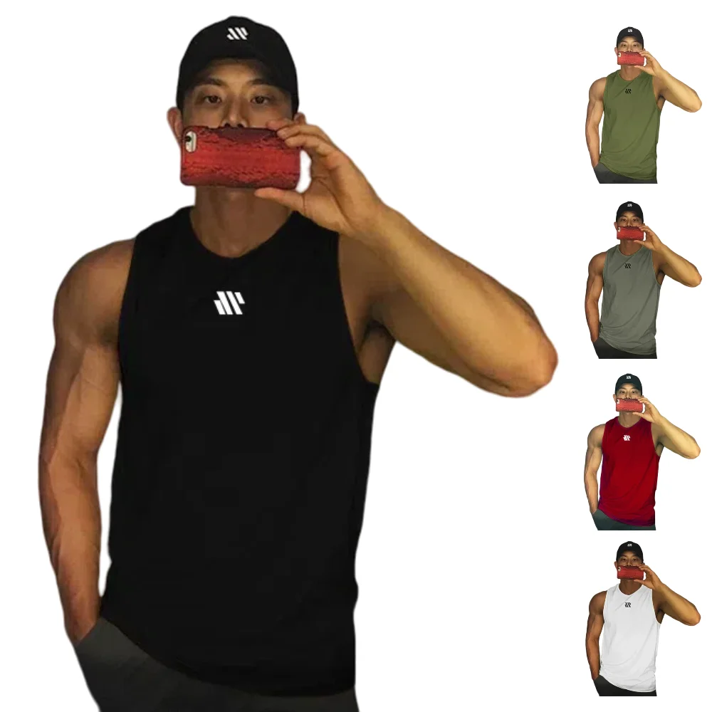 Summer Men's Sports Quick-drying Vest Fashion Casual Fitness Solid Color Sleeveless Waistcoat Breathable Loose Training T-shirt
Summer Men's Sports Quick-drying Vest Fashion Casual Fitness Solid Color Sleeveless Waistcoat Breathable Loose Training T-shirt