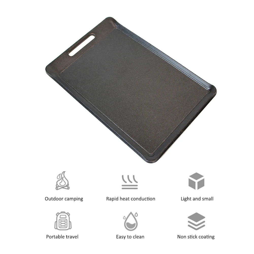 Rectangular Grill Pan with Detachable Handle Camping Frying Pan Multi-Purpose Mini Cooking Tray Outdoor Camping Cookware 4 Mallzona Sd313e26efb3a46edb60f80422c683197m Rectangular Grill Pan with Detachable Handle Camping Frying Pan Multi-Purpose Mini Cooking Tray Outdoor Camping Cookware Mallzona