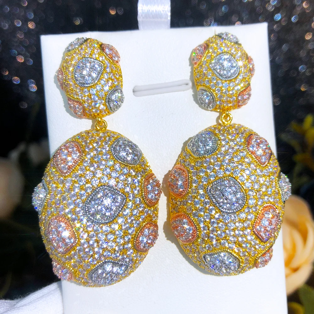 Missvikki Gorgeous Luxury Back Drop Earrings for Noble Women Girl Bridal Wedding Fashion Birthday Christmas Gift High Quality
Missvikki Gorgeous Luxury Back Drop Earrings for Noble Women Girl Bridal Wedding Fashion Birthday Christmas Gift High Quality