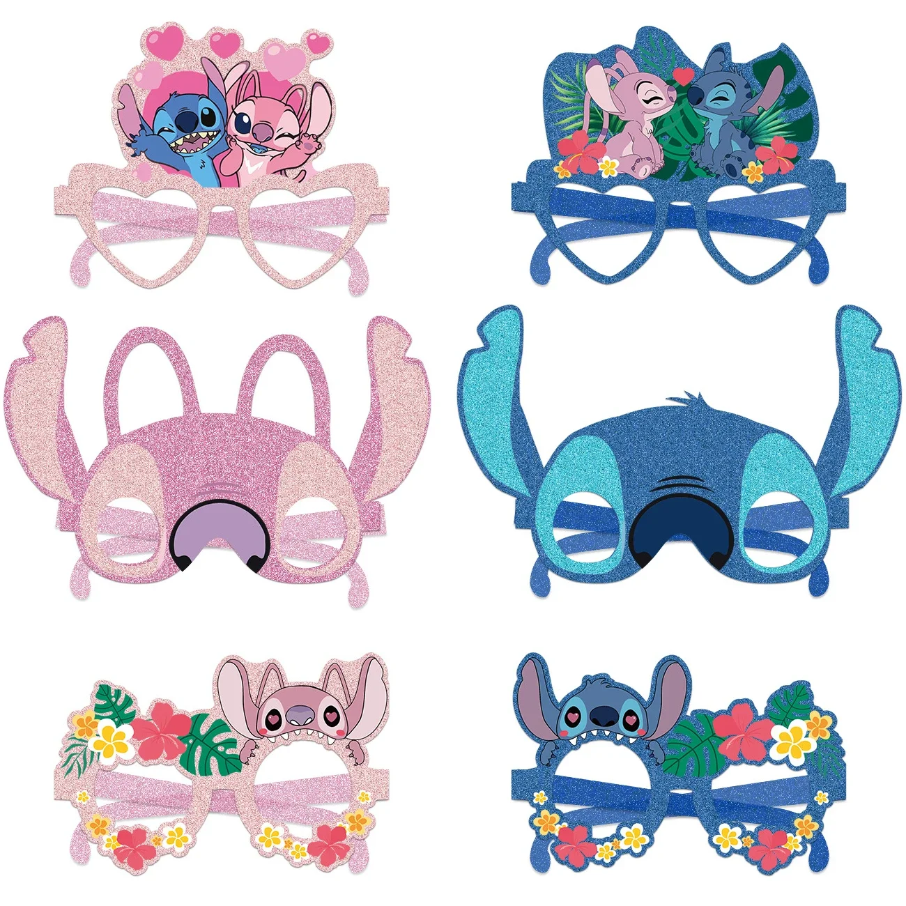 12PCS/Set Lilo & Stitch Party Decoration Paper Glasses Masks Stitch Photo Cosplay Props Children's Happy Birthday Party Supplies
12PCS/Set Lilo & Stitch Party Decoration Paper Glasses Masks Stitch Photo Cosplay Props Children's Happy Birthday Party Supplies