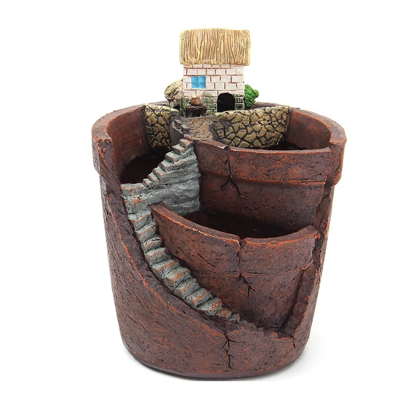 Hanging Garden Potted Micro-Landscape Meat Plant Pots Small House Resin Decoration
Hanging Garden Potted Micro-Landscape Meat Plant Pots Small House Resin Decoration