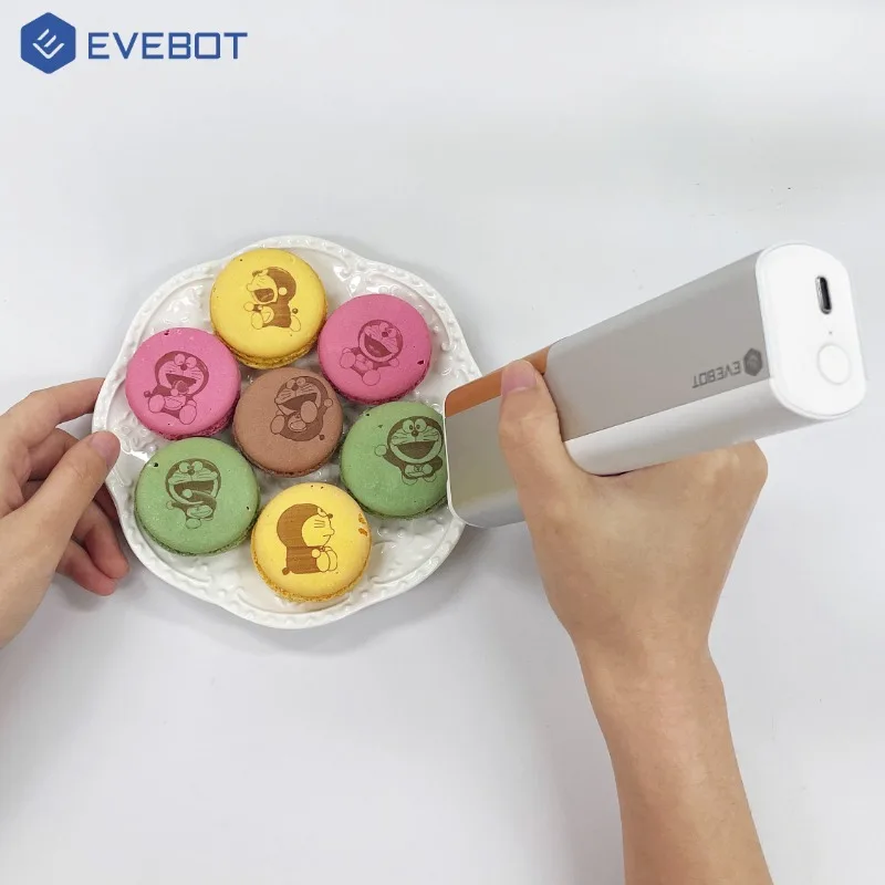 EVEBOT Printpen Food Tattoo Code Date Clothes WIFI Inkjet Printer Digital Edible Handheld Printer Cake Macarons Printer Machine
EVEBOT Printpen Food Tattoo Code Date Clothes WIFI Inkjet Printer Digital Edible Handheld Printer Cake Macarons Printer Machine