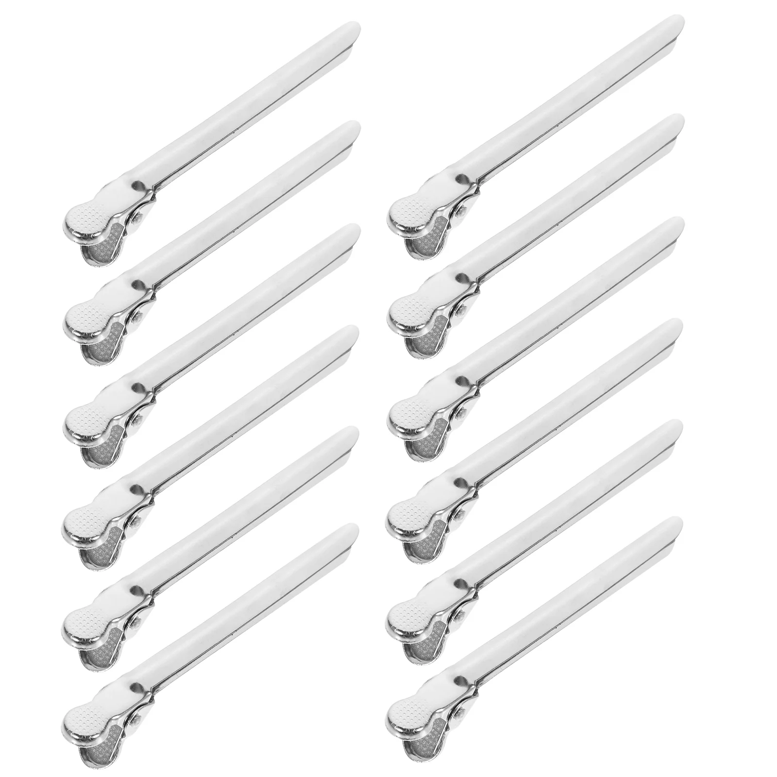 12 шт., металлические зажимы для парикмахерской 
12 шт., металлические зажимы для парикмахерской