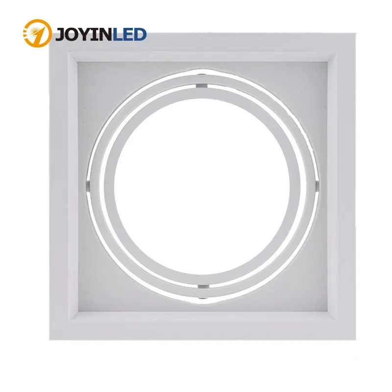 White Square Recessed Downlight Fitting Hole Ceiling AR111 Fitting Aluminum Led Ceiling Spot Down Light Indoor Housing
White Square Recessed Downlight Fitting Hole Ceiling AR111 Fitting Aluminum Led Ceiling Spot Down Light Indoor Housing