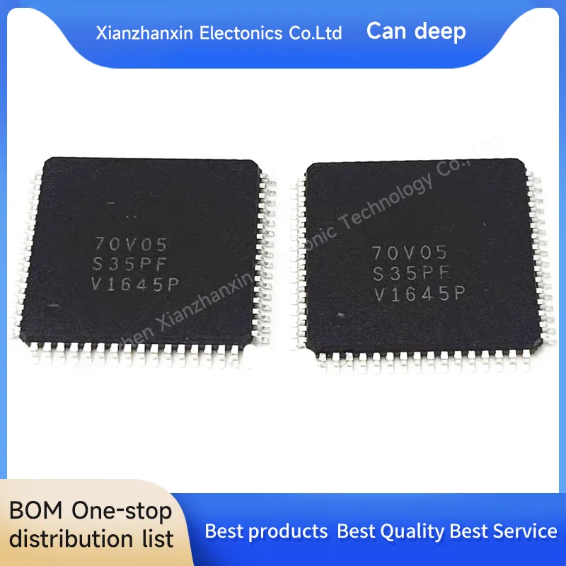 

1PCS/LOT IDT70V05S35PF 70V05S35 QFP64 Microcontroller IC chips in stock