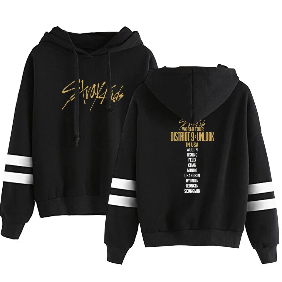 Stray Kids Hoodies Kpop SKZ World Tour North American Tour Hoodie Korean Style Men Women Pullover Stray Kids Same Sweatshirts 
Stray Kids Hoodies Kpop SKZ World Tour North American Tour Hoodie Korean Style Men Women Pullover Stray Kids Same Sweatshirts