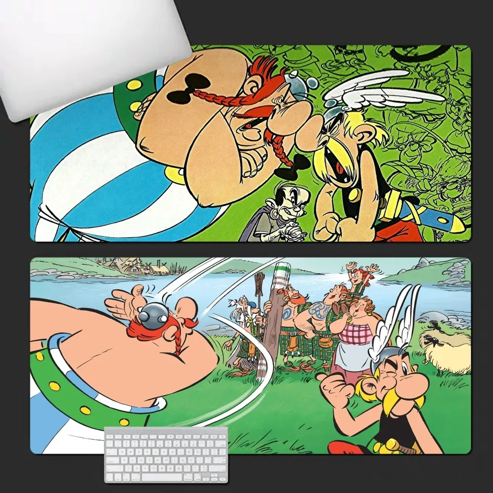 

A-Asterix-Obelix GAME Mousepad INS Tide Large Cartoon Anime Gaming Mouse Pad Keyboard Mouse Mats Desk Mat Accessories