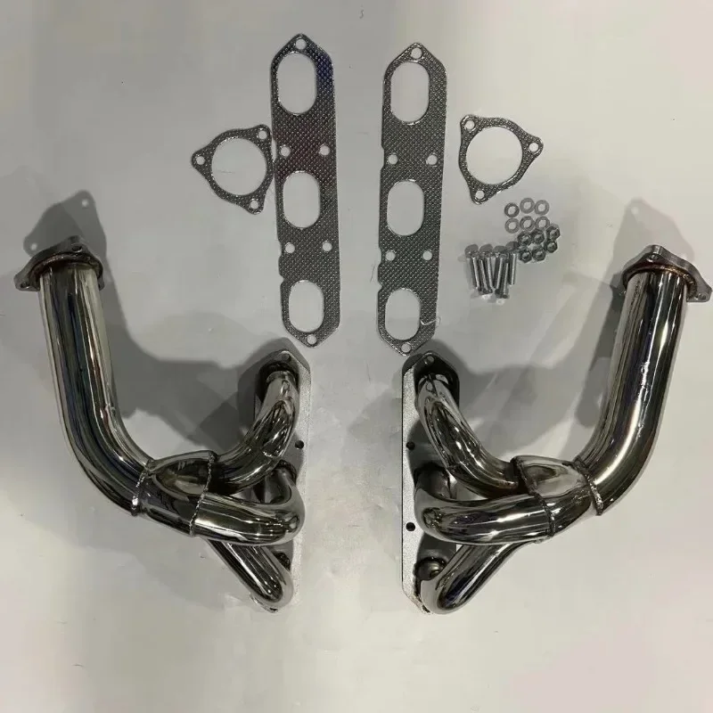 POLISHED STAINLESS STEEL HEADER EXHAUST MANIFOLD FOR 05-08 BOXSTER CAYMAN S 987
POLISHED STAINLESS STEEL HEADER EXHAUST MANIFOLD FOR 05-08 BOXSTER CAYMAN S 987