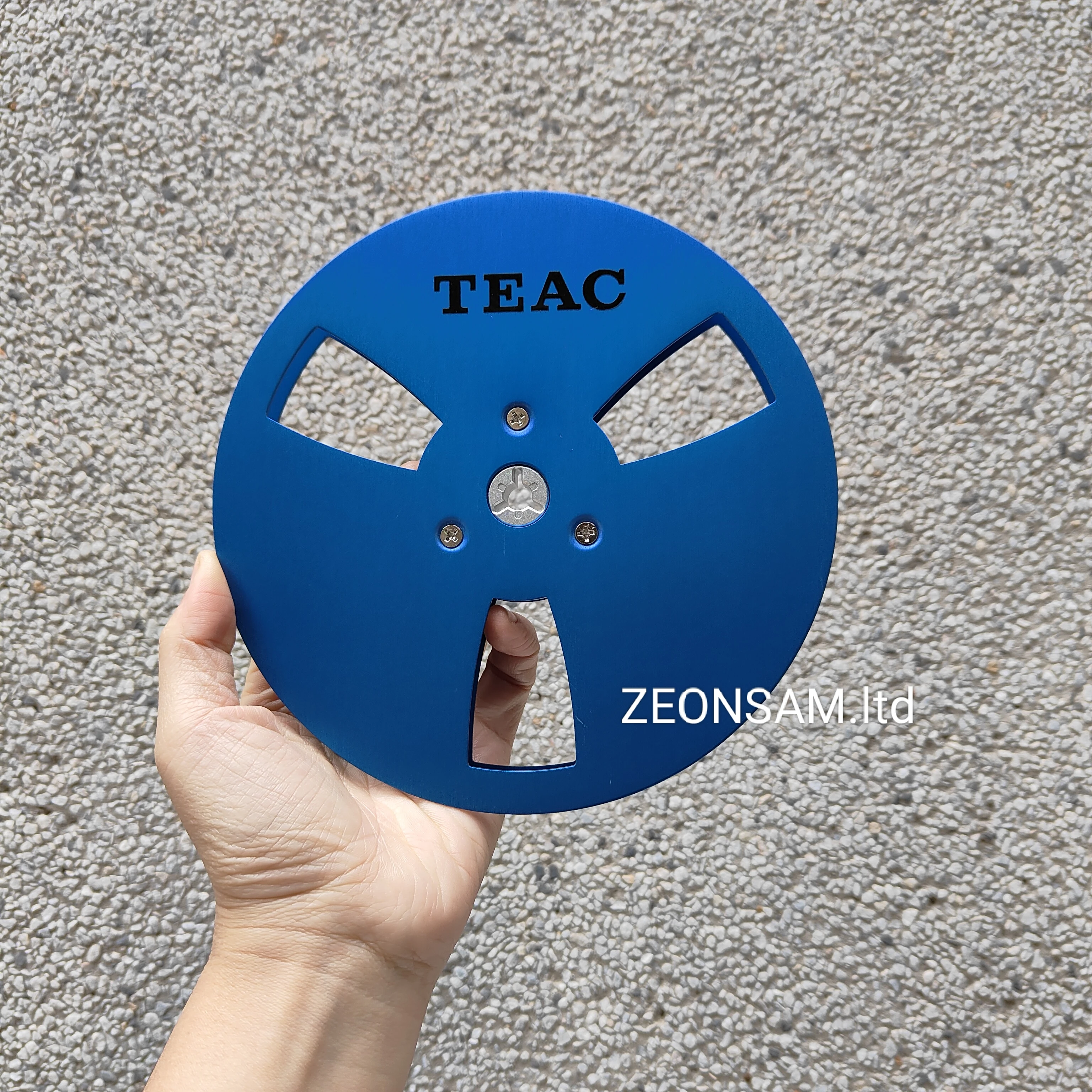 

1/4 7 Inch Empty Tape Reel Nab Hub Reel-To-Reel Recorders Accessory Empty Aluminum Disc Opening Machine Parts By TEAC