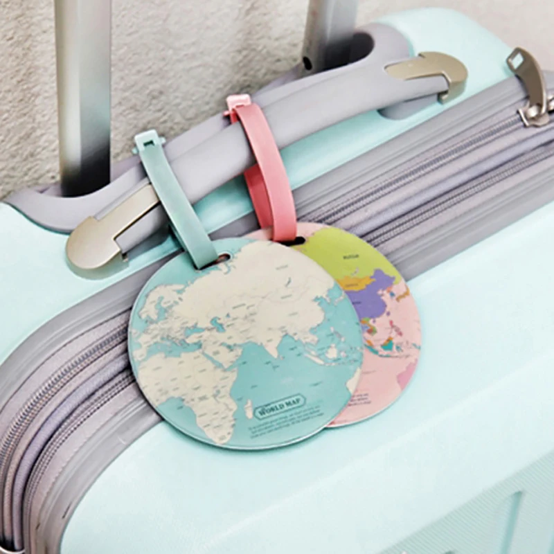 Fashion Map Luggage Tag Baggage Boarding Label Suitcase Portable Labels Name Address Label For Travel Accessories
Fashion Map Luggage Tag Baggage Boarding Label Suitcase Portable Labels Name Address Label For Travel Accessories