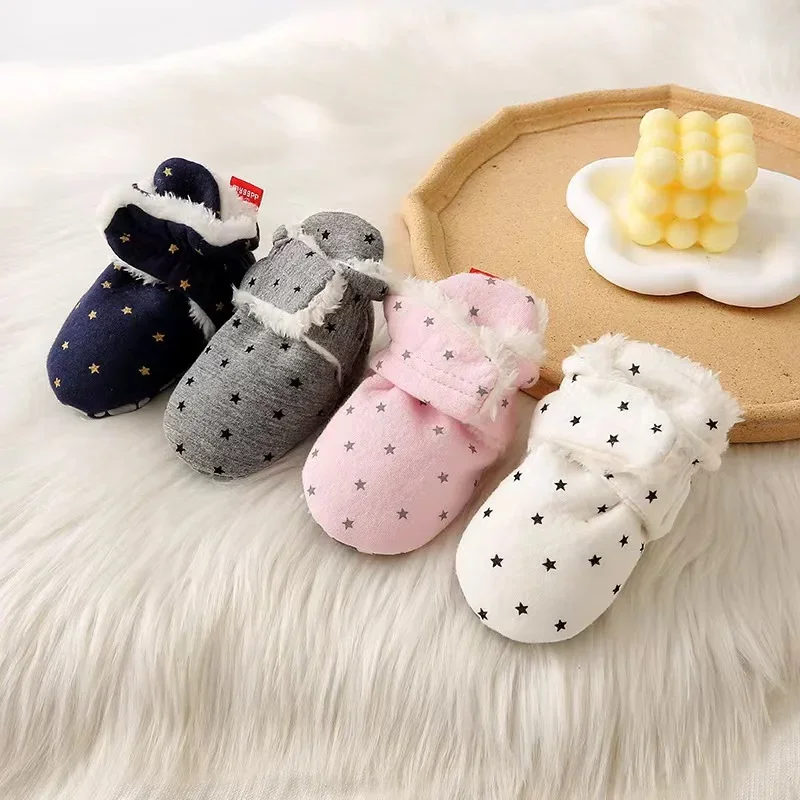 Baby Socks Pure Cotton Baby Shoes Soft Soles Front Step Shoes Comfortable High Top Warm Spring Autumn and Winter Styles
Baby Socks Pure Cotton Baby Shoes Soft Soles Front Step Shoes Comfortable High Top Warm Spring Autumn and Winter Styles