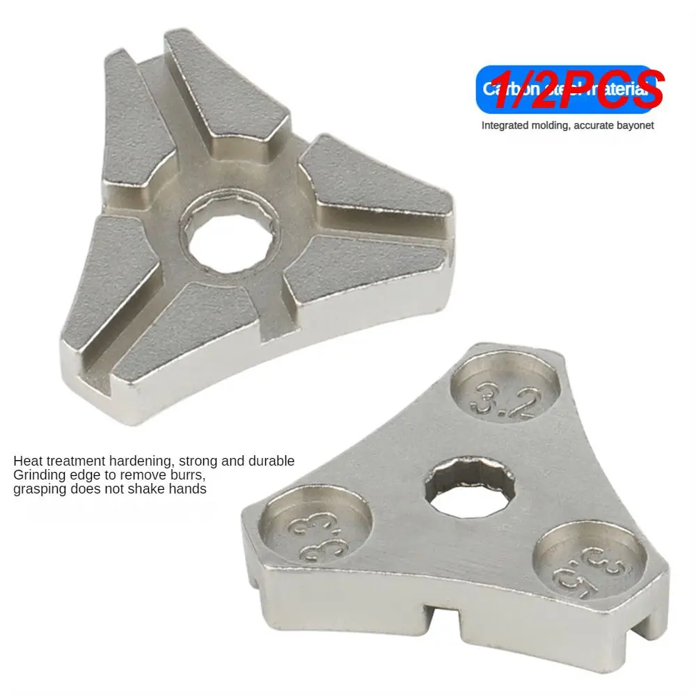 

1/2PCS Spoke Wrench 3.23/3.3/3.45mm Width Carbon Steel Square-Shaped Wheel Rim Spoke Nipple Spanner Bike Accessories