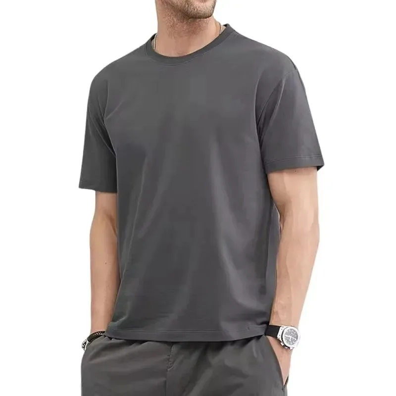 Summer men's T-shirt cotton comfortable top solid color blank T-shirt O-neck men's T-shirt men's oversized T-shirt
Summer men's T-shirt cotton comfortable top solid color blank T-shirt O-neck men's T-shirt men's oversized T-shirt