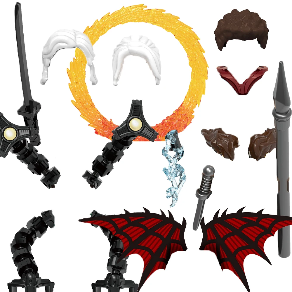 G0162 ABS Plastic Movie Series Weapon Wings Building Blocks Figures Accessories Character Bricks Model For Children Toys
G0162 ABS Plastic Movie Series Weapon Wings Building Blocks Figures Accessories Character Bricks Model For Children Toys