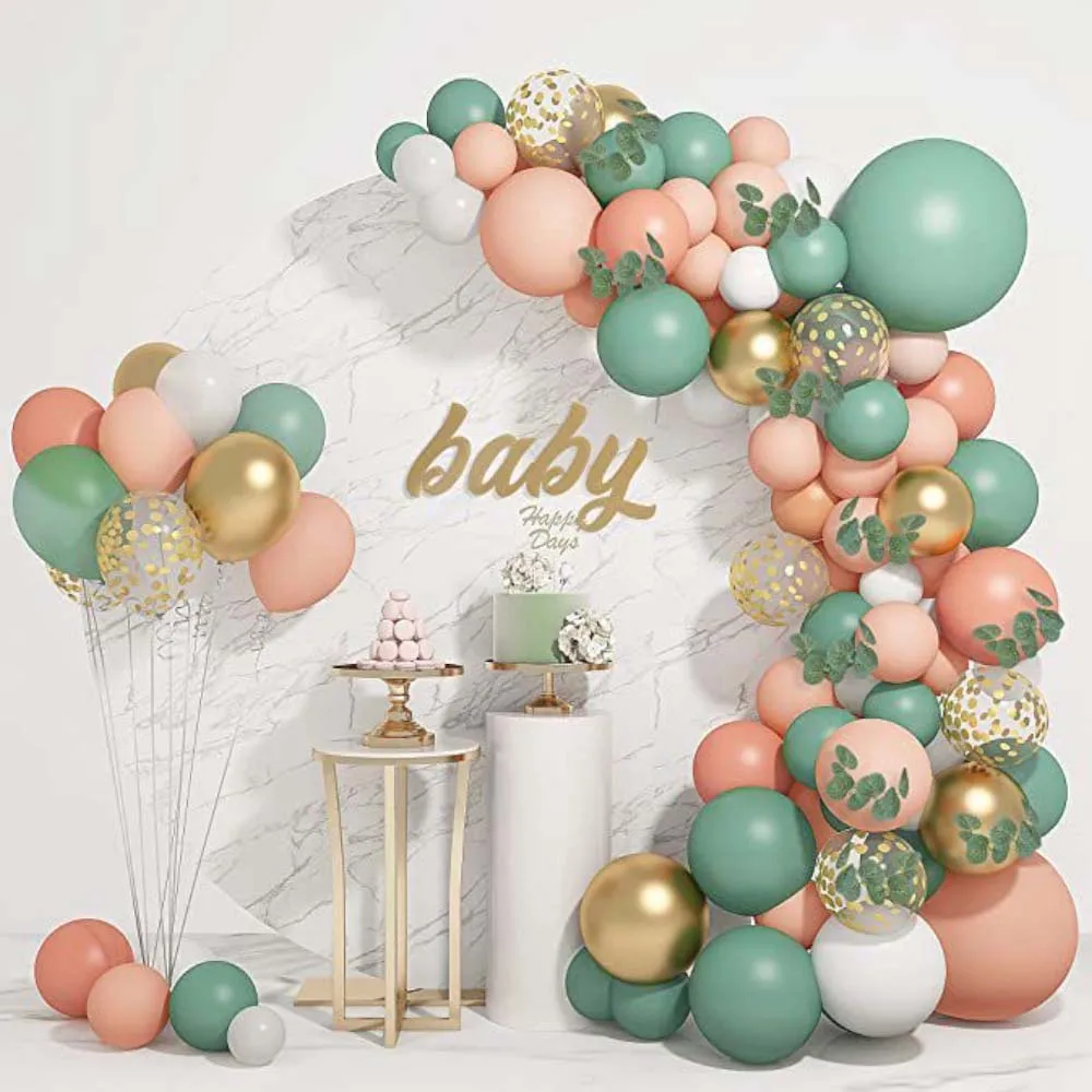 Sage Green Maca Orange Balloon Metallic Gold Faux Eucalyptus Leaf Balloon Set Jungle Party Birthday Decoration 
Sage Green Maca Orange Balloon Metallic Gold Faux Eucalyptus Leaf Balloon Set Jungle Party Birthday Decoration