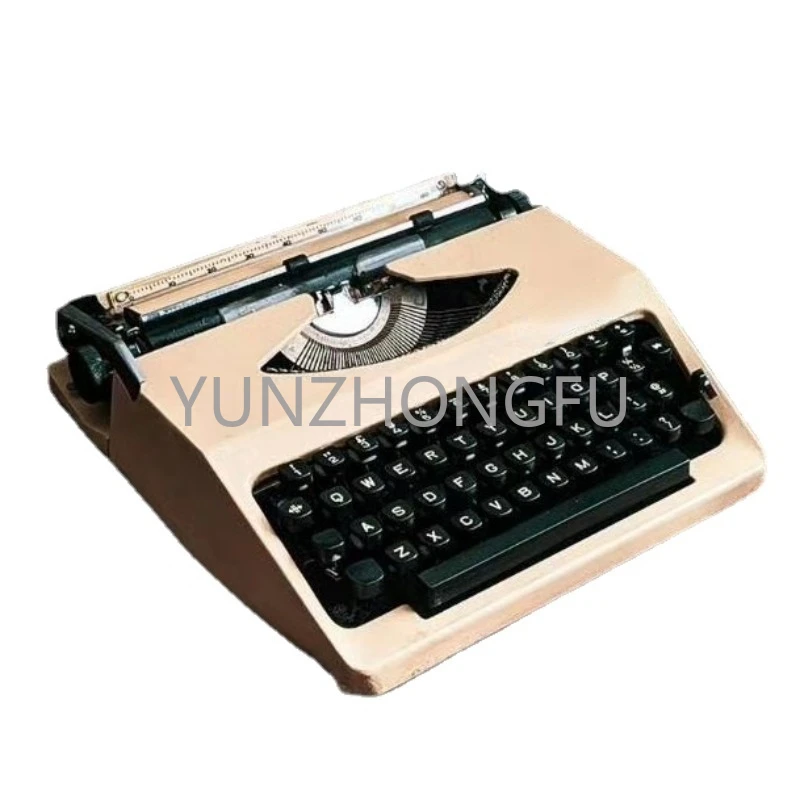 

Typewriter, old-fashioned English, normal use, artistic display, creative birthday gifts, vintage items