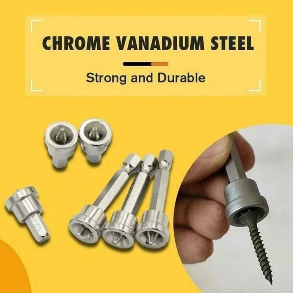 3/6pcs 25/50mm Magnetic Positioning Screwdriver Bit Head Hex Shank Drywall Screwdriver Bit For Gypsum Board Electric Drill Tools
3/6pcs 25/50mm Magnetic Positioning Screwdriver Bit Head Hex Shank Drywall Screwdriver Bit For Gypsum Board Electric Drill Tools