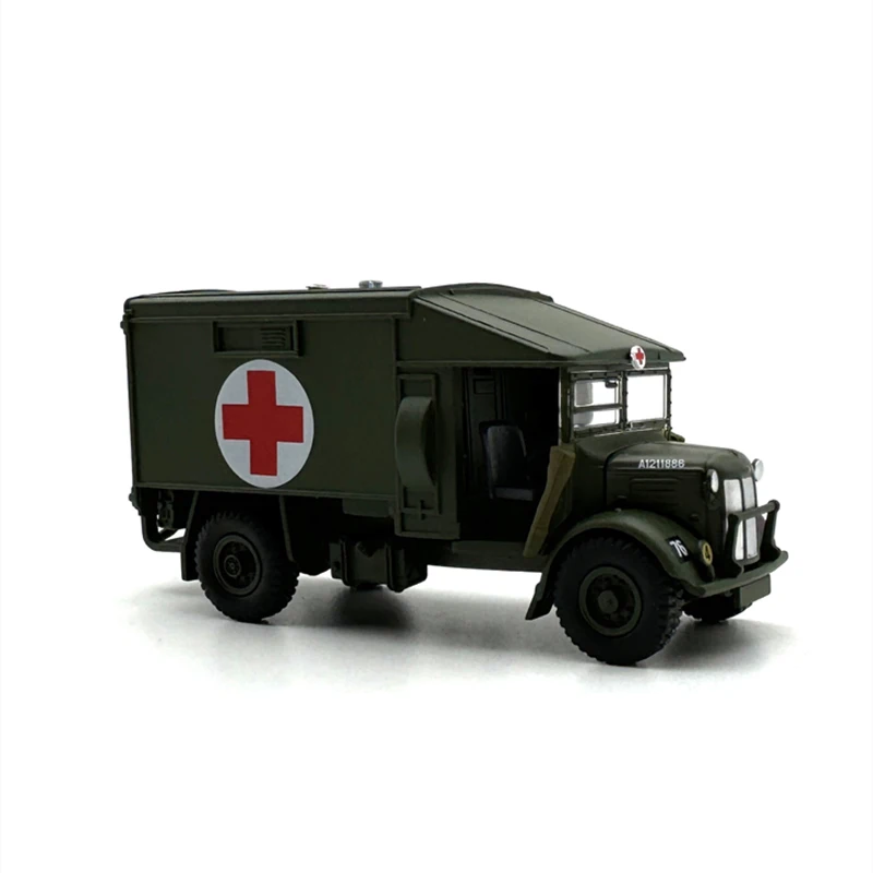 

Diecast Alloy 1:76 Scale Austin K2 Military Rescue Vehicle Cars Model Adult Classic Collection Toy Souvenir Gifts Static Display