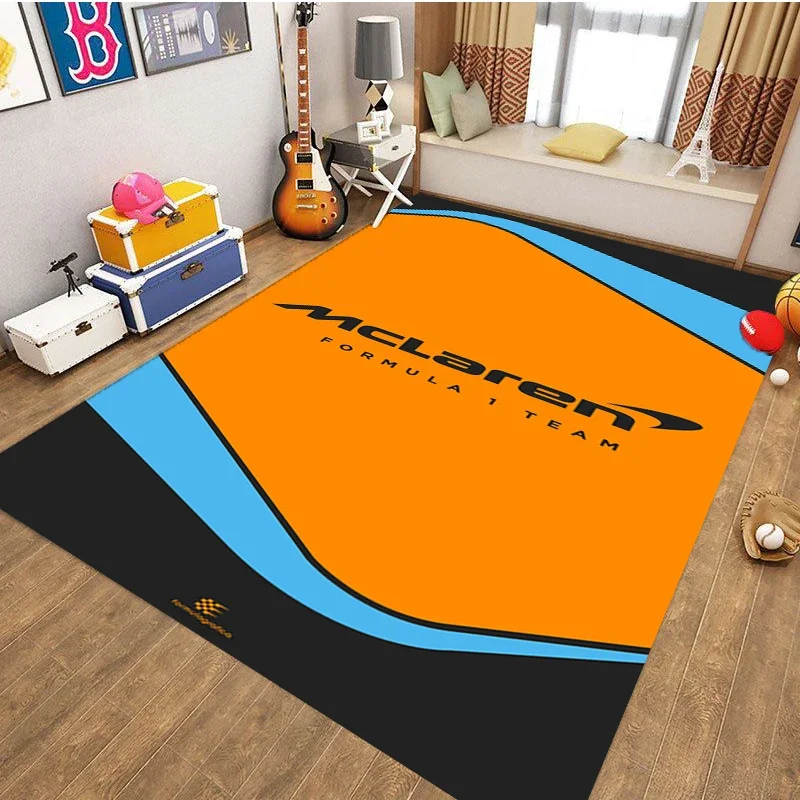 

M-mcLaren-s logo Carpet 3D Printing Living Room Bedroom Corridor Decorate Bed area Non-slip Floor Mat Birthday Gift Sofa Rug