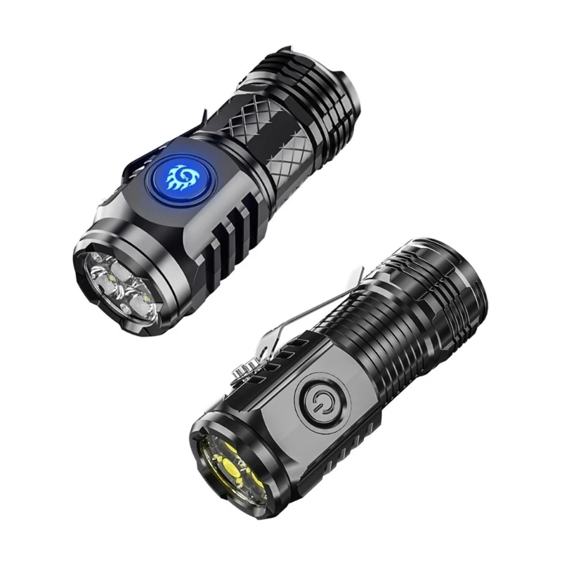 

Rechargeable LED Flashlights Pocket Torches Mini Super Powerful Flashlights