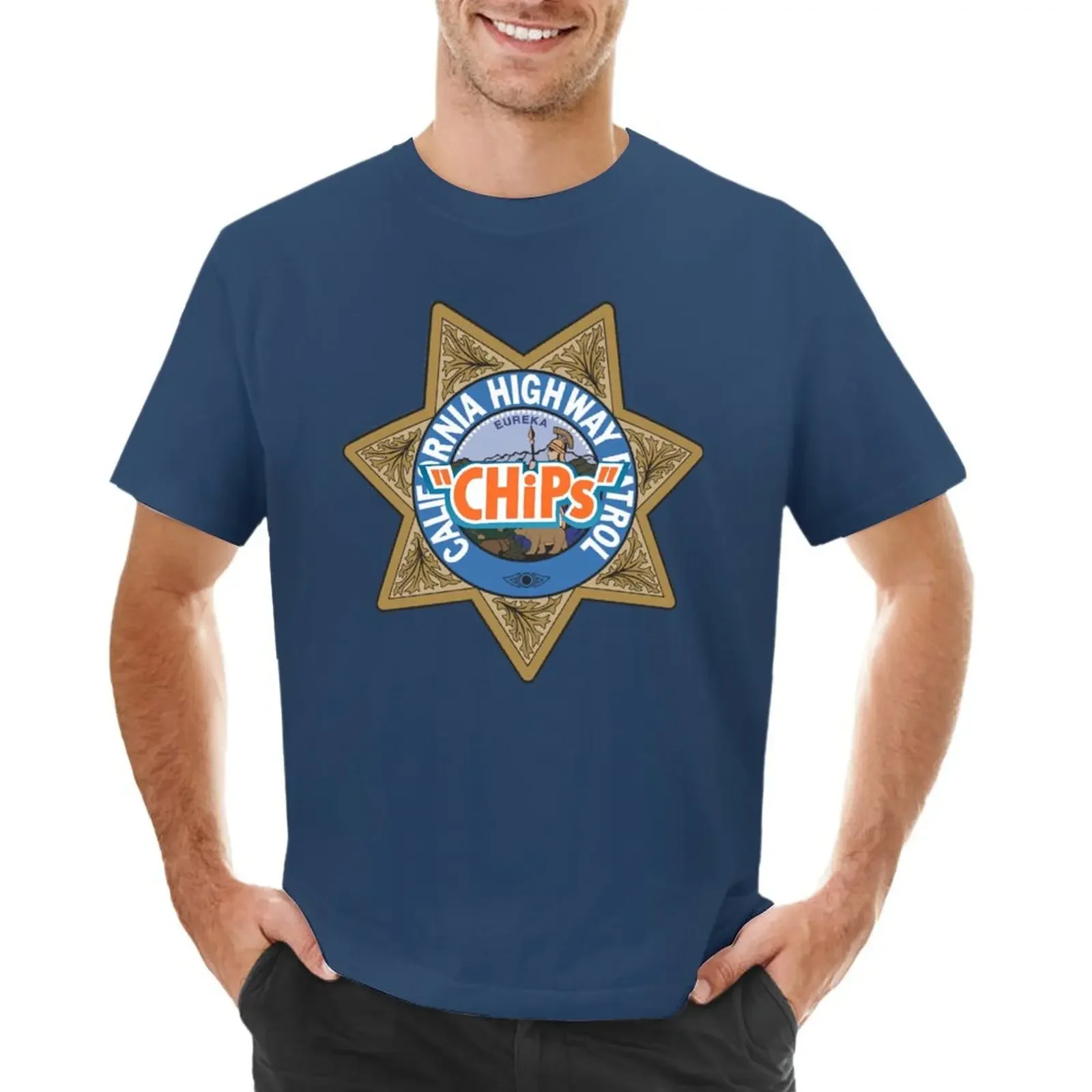 CHiPs Classic American TV Series Logo T-shirt summer clothes tees boys animal print Men's t-shirts
CHiPs Classic American TV Series Logo T-shirt summer clothes tees boys animal print Men's t-shirts