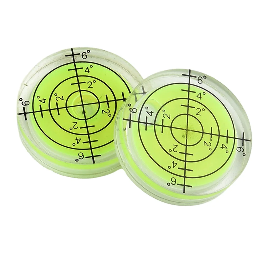 2pcs Horizontal Precision Spirit Bubble Degree Mark Mini Round Bubble Environmental Bulls Eye Horizontal Leveler 32*7mm
2pcs Horizontal Precision Spirit Bubble Degree Mark Mini Round Bubble Environmental Bulls Eye Horizontal Leveler 32*7mm