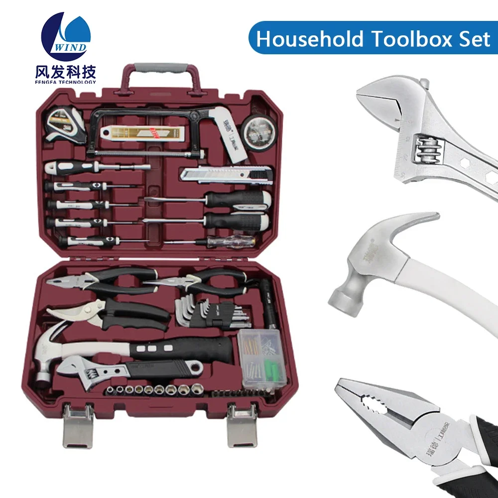 Tool Set Multitool Repair Tools Complete Kit Maintenance Hand Adjustable Wrench Screwdriver Allen Key Multi-Socket Clamp
Tool Set Multitool Repair Tools Complete Kit Maintenance Hand Adjustable Wrench Screwdriver Allen Key Multi-Socket Clamp