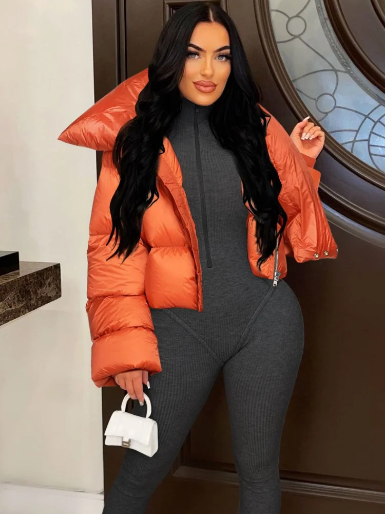Winter Parkas for women 2022 Fashion Scarf Collar Warm Thicken Short Coats Lady Casual Orange Puffer Jackets Famale Outerwear
Winter Parkas for women 2022 Fashion Scarf Collar Warm Thicken Short Coats Lady Casual Orange Puffer Jackets Famale Outerwear