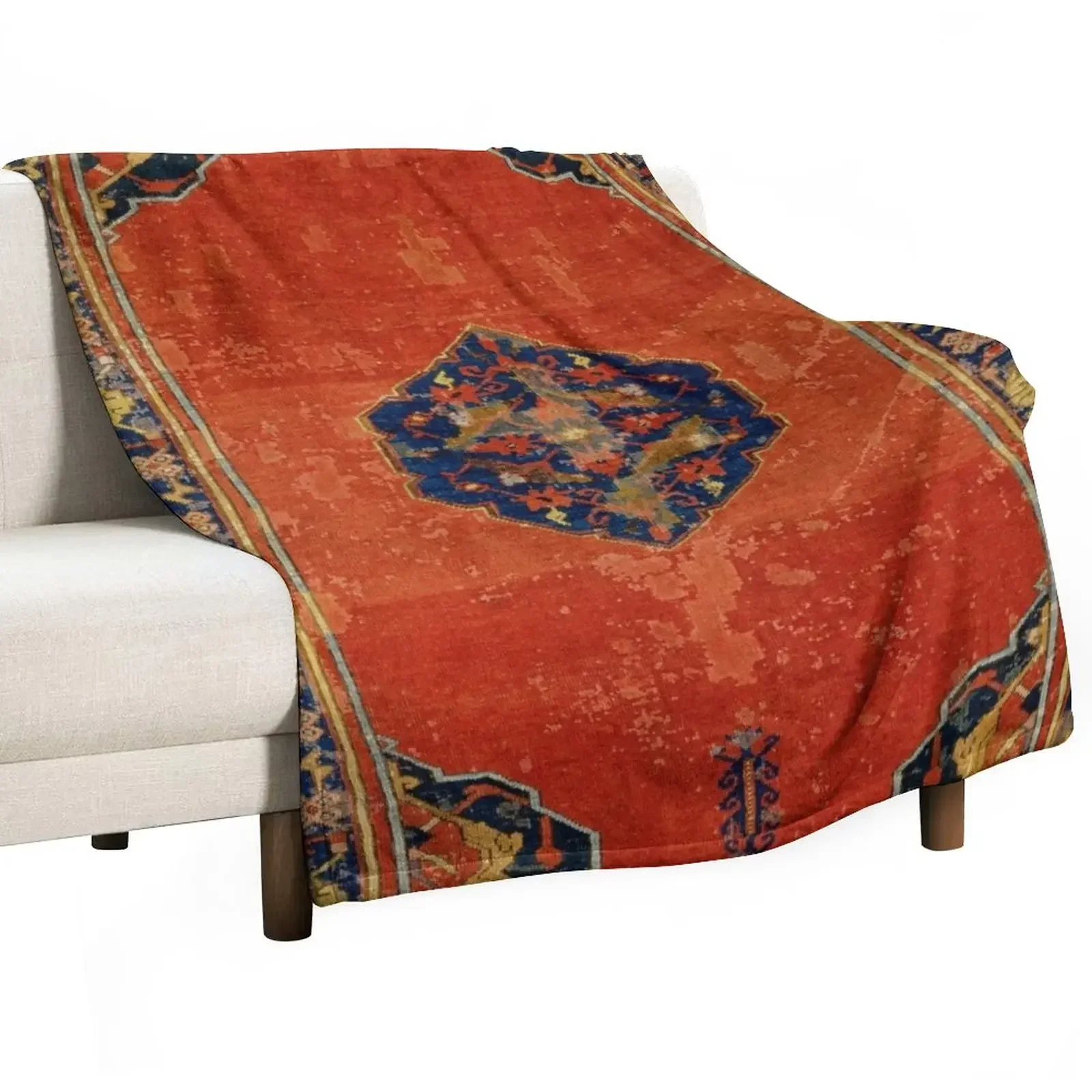 New 17th Century Antique Turkish Carpet Print Throw Blanket Flannel Fabric Decorative Beds Soft Plaid Blankets
New 17th Century Antique Turkish Carpet Print Throw Blanket Flannel Fabric Decorative Beds Soft Plaid Blankets