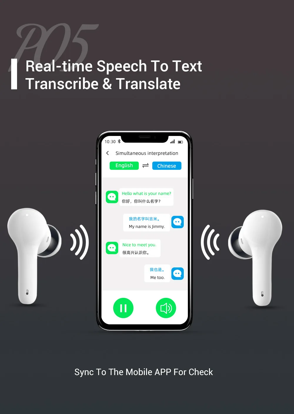 Translation Smart Wireless Headset Earphone Headphone Supports 127 Languages and Multi-country
Translation Smart Wireless Headset Earphone Headphone Supports 127 Languages and Multi-country